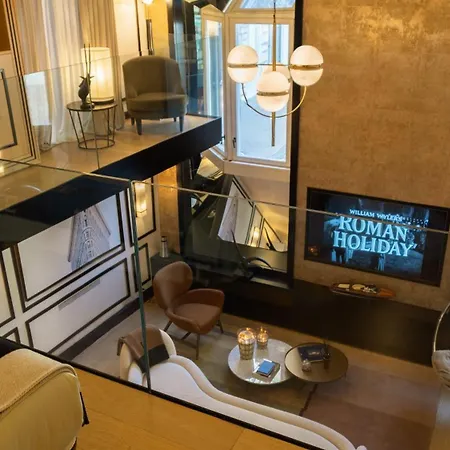 Luxury Borghese Loft Appartement Rome